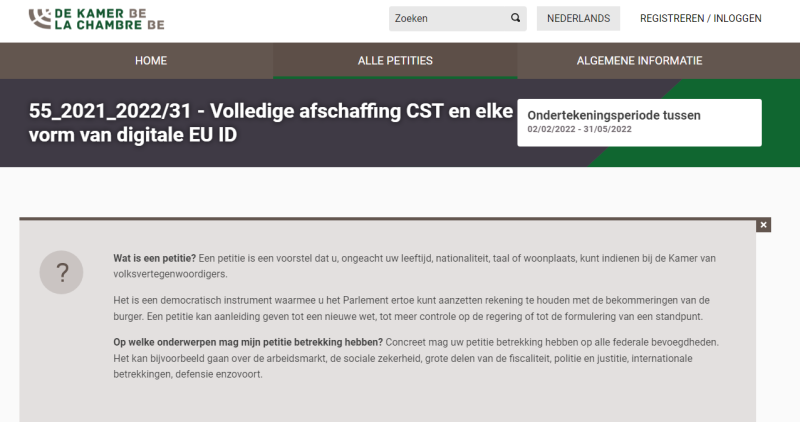Petitie om CST volledig af te schaffen: nog ruim 23.000 handtekeningen nodig