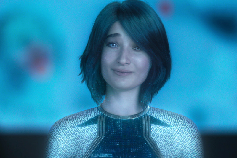Fans niet te spreken over uiterlijk van Cortana in Halo tv-serie (foto's)