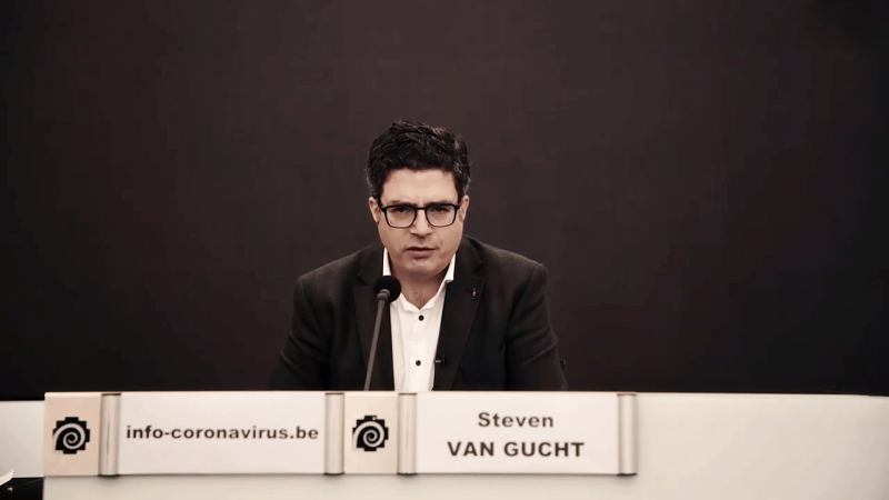 Steven Van Gucht doet een bekentenis