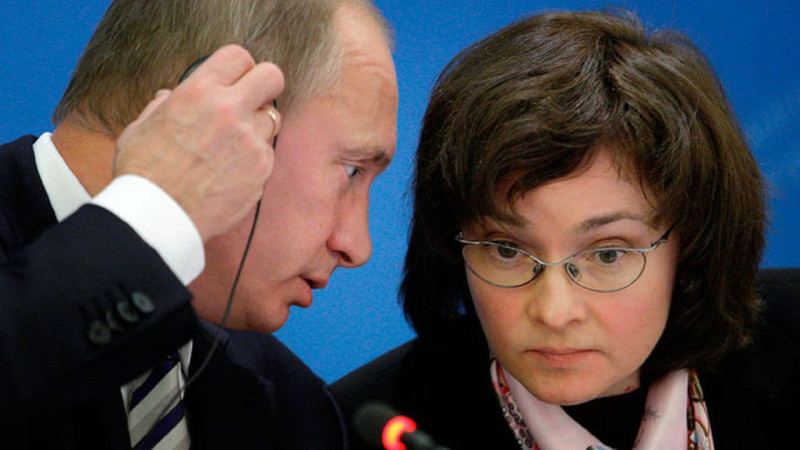 Oekraïnecrisis: zelfs Nabioellina kan Russische economie niet meer redden