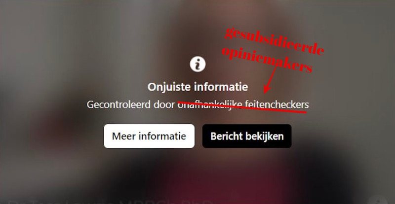 Factcheckers zijn nog fier op hun censuur ook