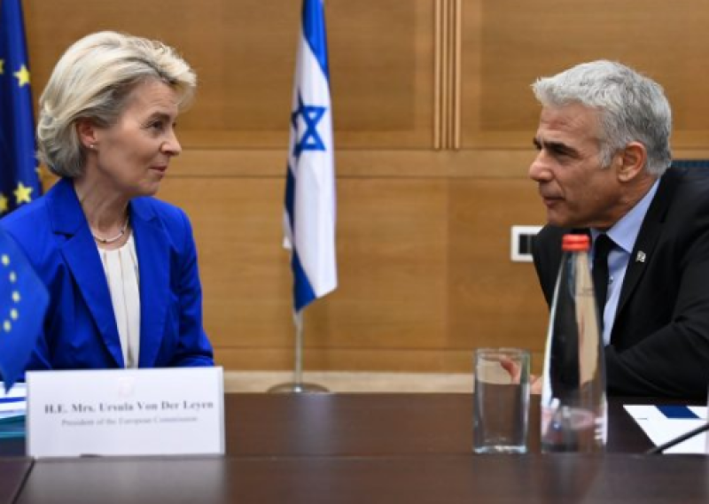 Op zoek naar gas: Von der Leyen in Israël