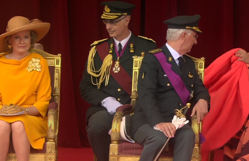Filip kreeg het op de heupen van Dedonder