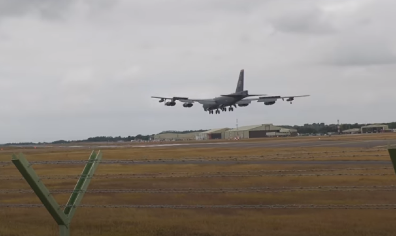 Oefenvluchten met Amerikaanse bommenwerper B-52 boven België