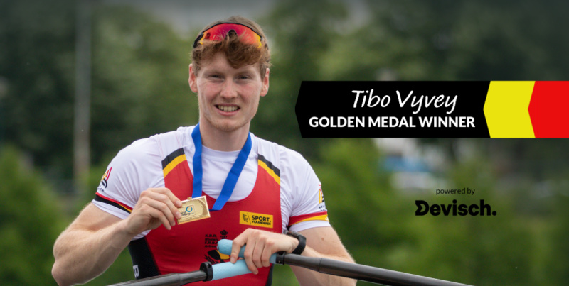 Trombose voor Brugse topsporter Tibo Vyvey (21)