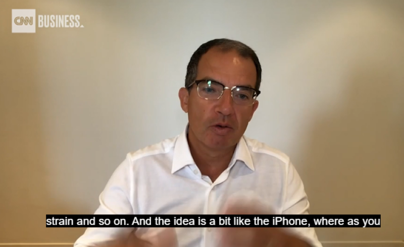 Topman van Moderna ziet vaccin als iPhone: ‘een droom’ volgens CNN
