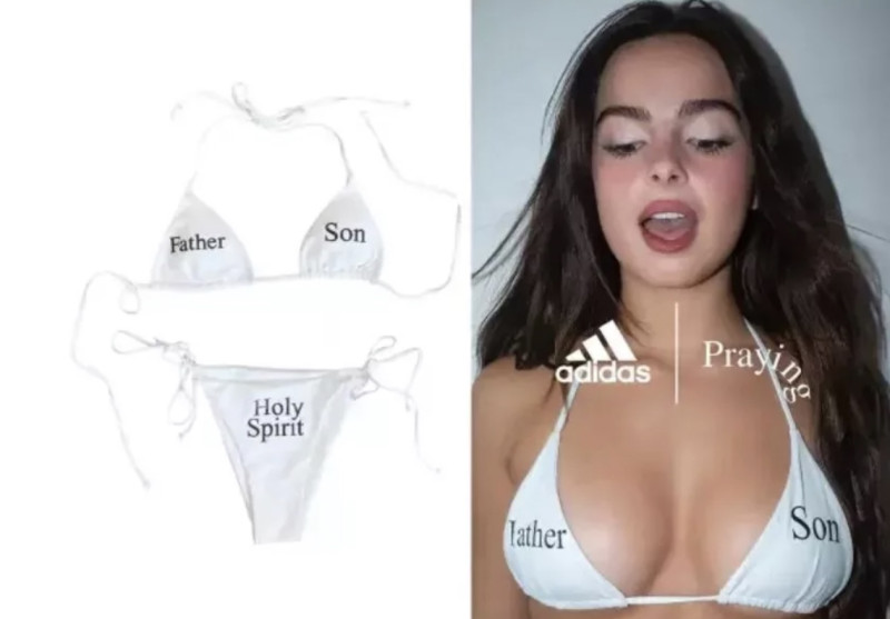 Deze godslasterlijke foto kan niet op Instagram