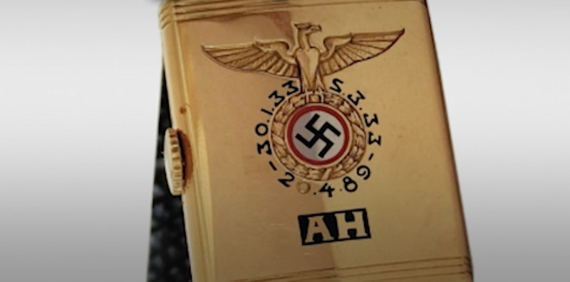 Horloge van Hitler geveild voor 1,1 miljoen dollar (video)