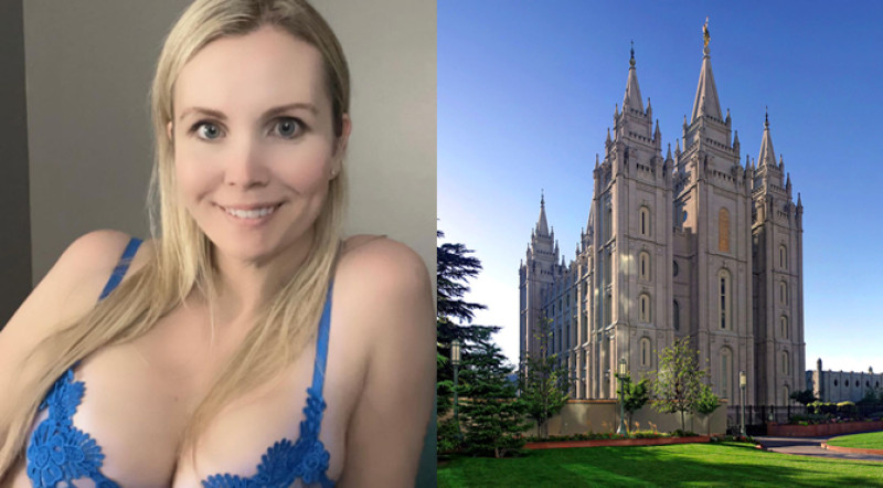 Mormoonse weduwe moet kiezen tussen Kerk en OnlyFans (foto's)