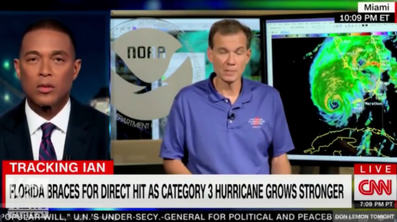 CNN-journalist en orkaanexpert live in de clinch over klimaatverandering (video)