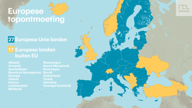 Europese leiders vergaderen deze middag in Praag over oorlog in Oekraïne