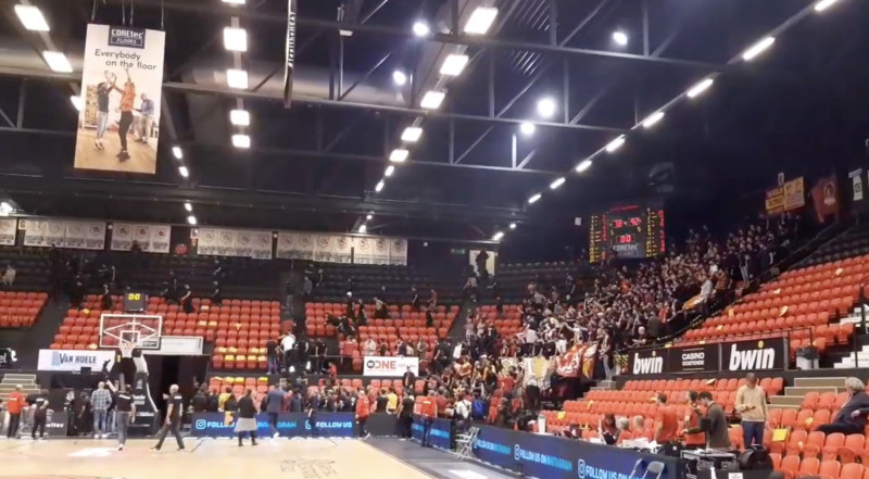 Nieuw: ‘baskethooligans’ (video’s)