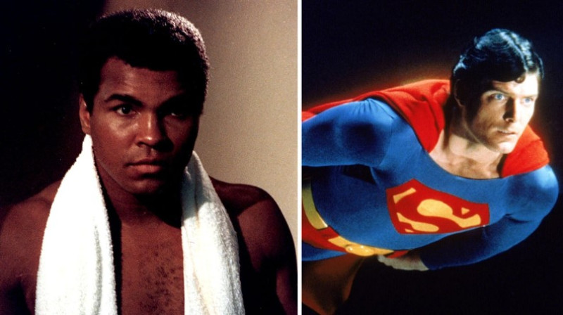 Het aparte verhaal van Mohammed Ali en Superman