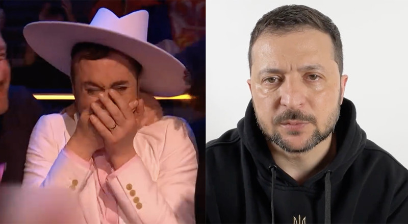 Zelensky’s videoboodschap geweigerd tijdens finale Eurovisiesongfestival