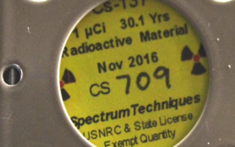 Russische geheime dienst FSB: arrestaties voor smokkel radioactief cesium-137