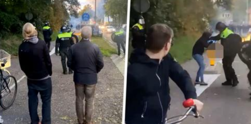 Nederlandse voetbalsupporter verliest hand na het oppakken van een Cobra 6 (video)