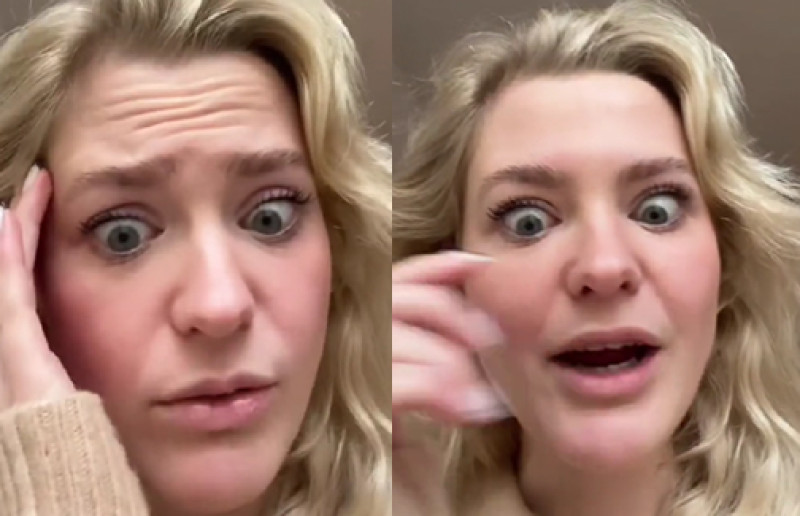 Meid filmt haar veel oudere Tinder-date met volle zak (video)