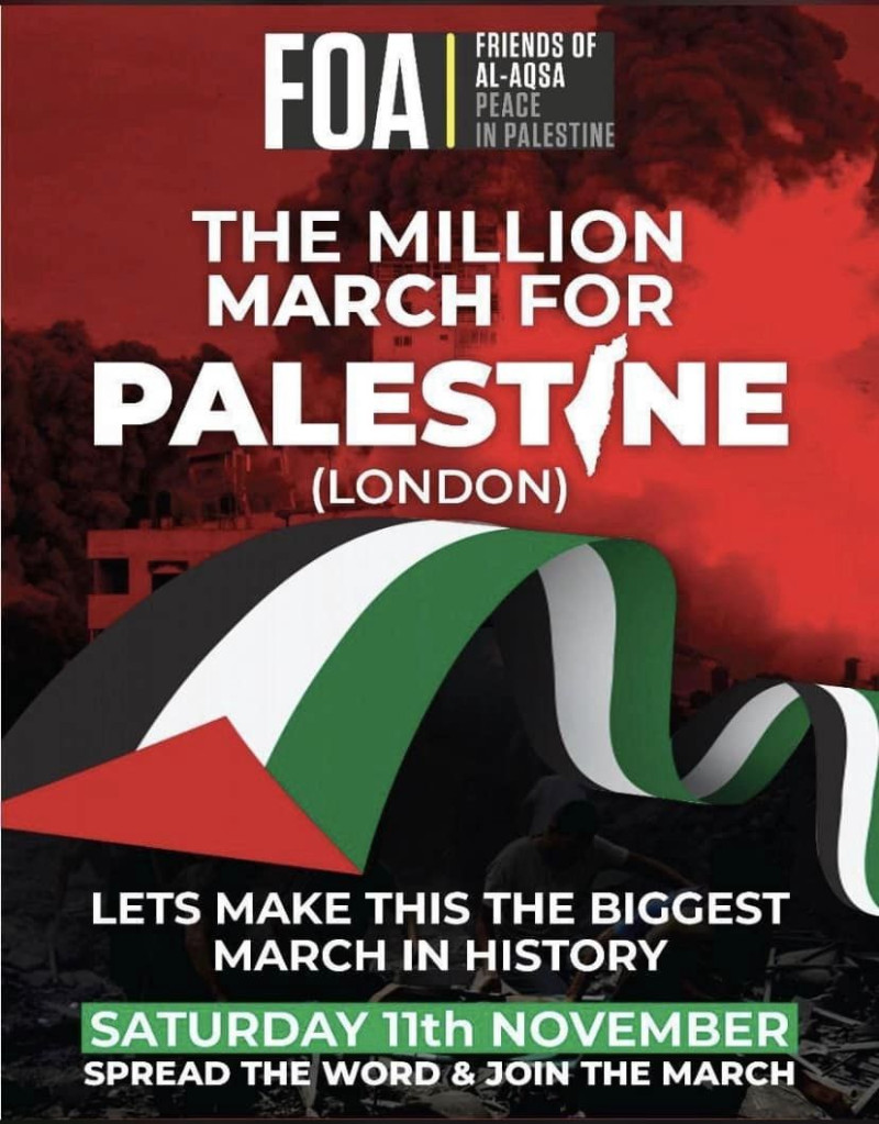 Palestina in Londen: Britten zetten zich schrap voor ‘Million March’