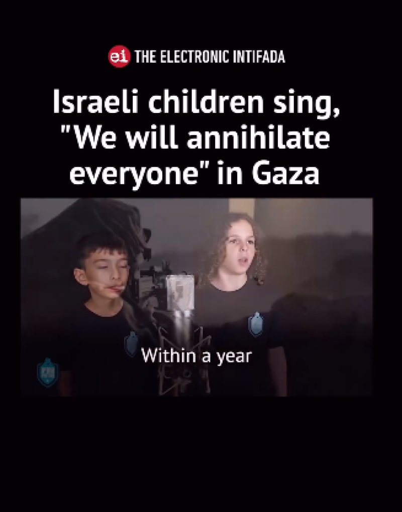 Hebben Israëlische kinderen echt gezongen over 'het uitroeien van iedereen in Gaza'?