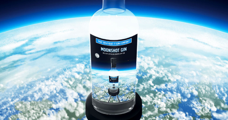 Deze gin bestaat uit ingrediënten die in de ruimte waren (video)